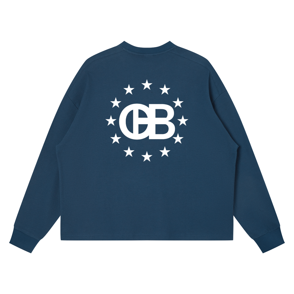 Star Waffle Long Sleeve